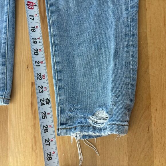 VERVET BY FLYING MONKEY Light Blue Ankle Jeans - Picture 9 of 11